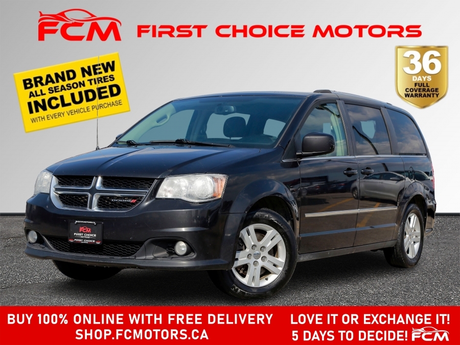 2017 Dodge Grand Caravan CREW PLUS ~AUTOMATIC, FULLY CERTIFIED WITH WARRANT