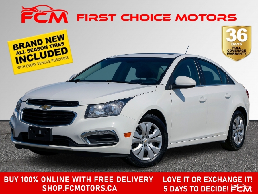 2015 Chevrolet Cruze LT ~AUTOMATIC, FULLY CERTIFIED WITH WARRANTY!!!!~