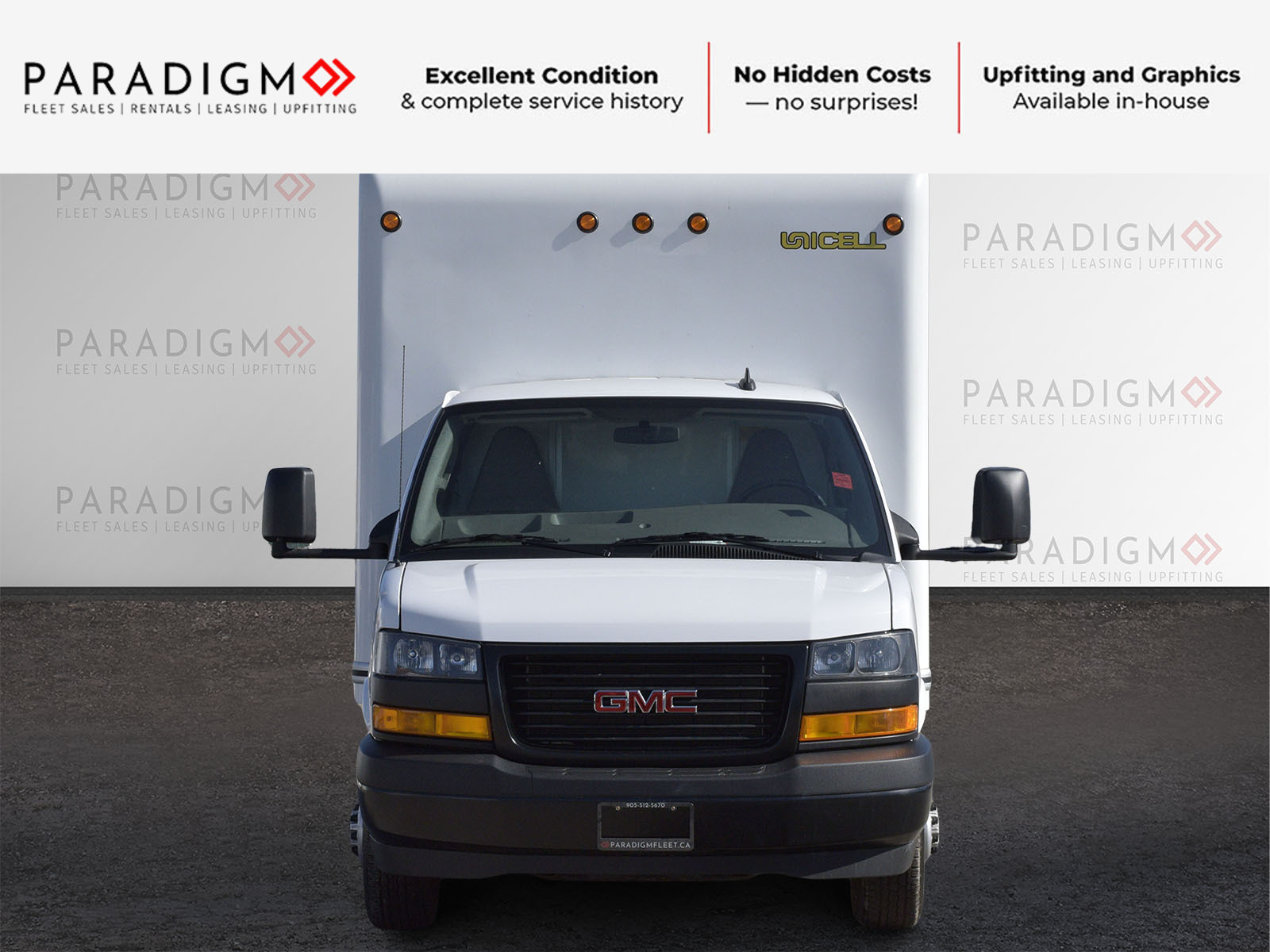 2023 GMC Savana Van GMC SAVANA 3500 STANDARD CUBE 177"