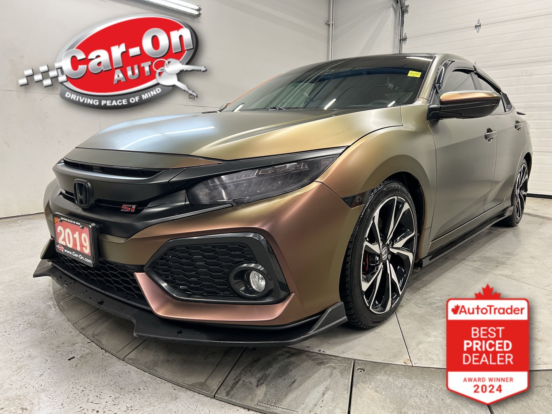 2019 Honda Civic Si Sedan Si | 205HP | 6-SPEED | CARPLAY | LANEWATCH | NAV