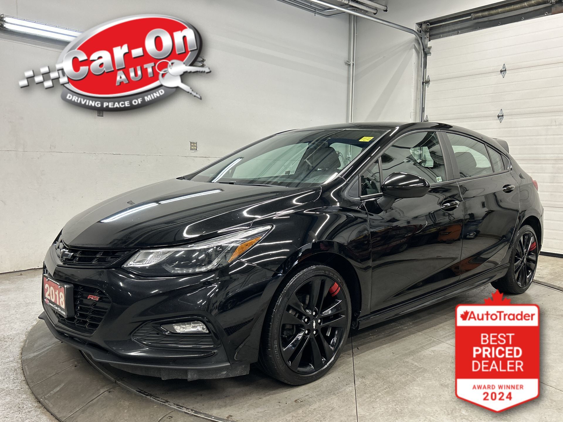 2018 Chevrolet Cruze RS HATCH | HTD SEATS | CARPLAY | 18IN ALLOYS