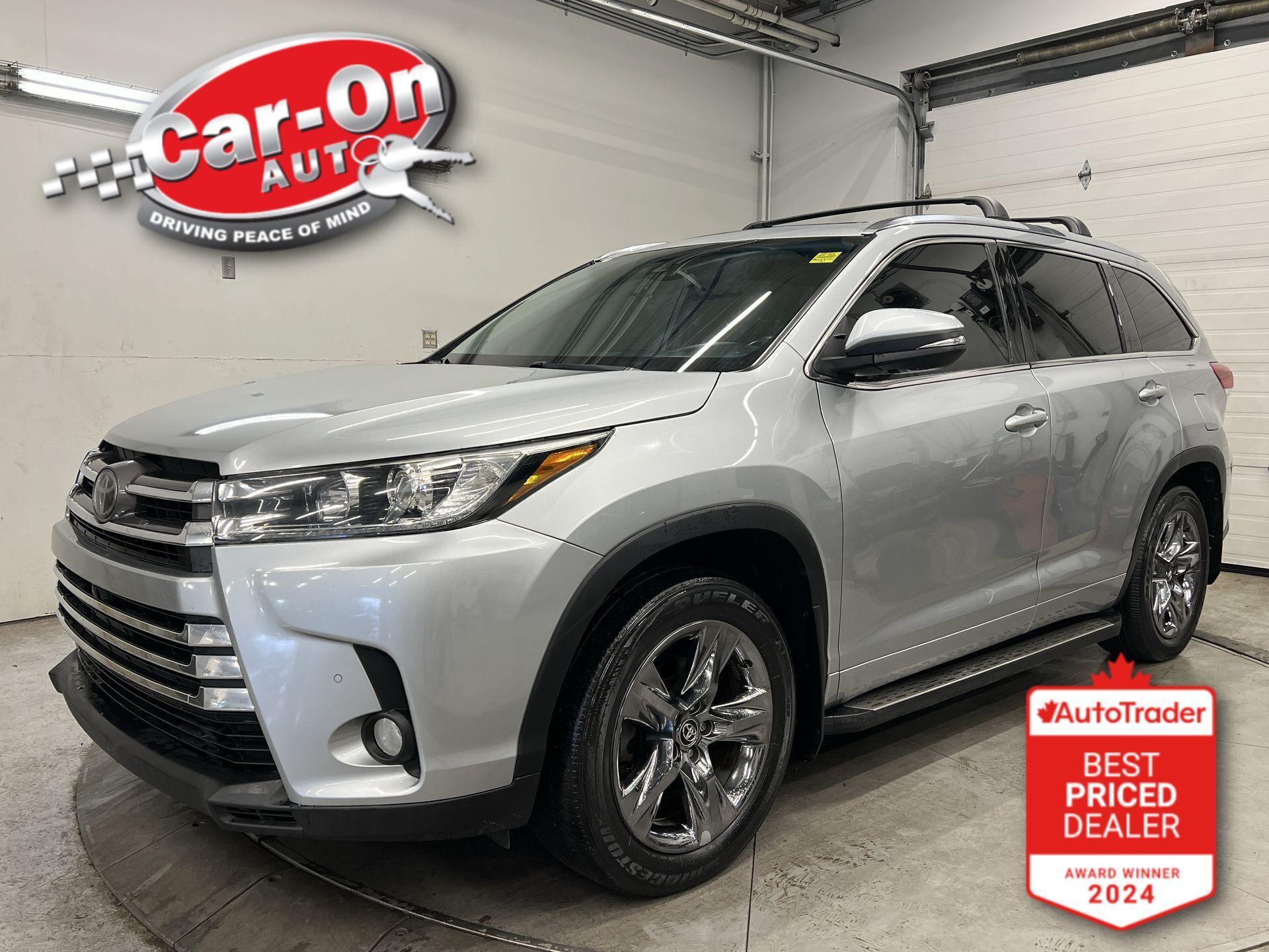 2018 Toyota Highlander LIMITED| 7-PASS|AWD| LEATHER| PANO ROOF| 360 CAM| 