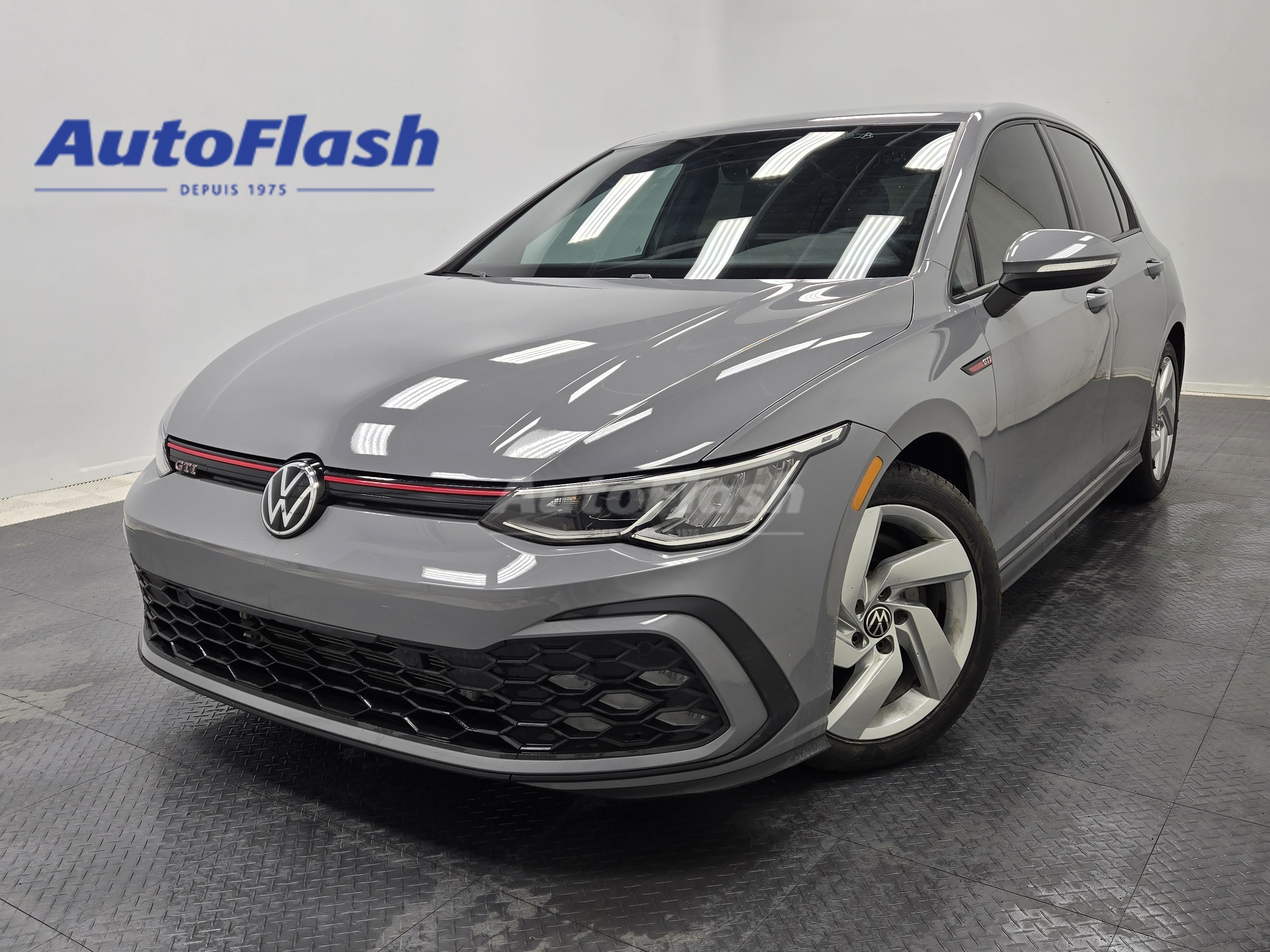 2022 Volkswagen Golf GTI 2.0L TURBO 241HP, SIEGES + VOLANT CHAUFFANTS