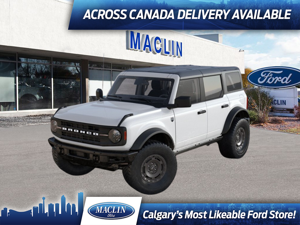 2025 Ford Bronco BIG BEND | BLACK DIAMOND PKG | SASQUATCH PKG 