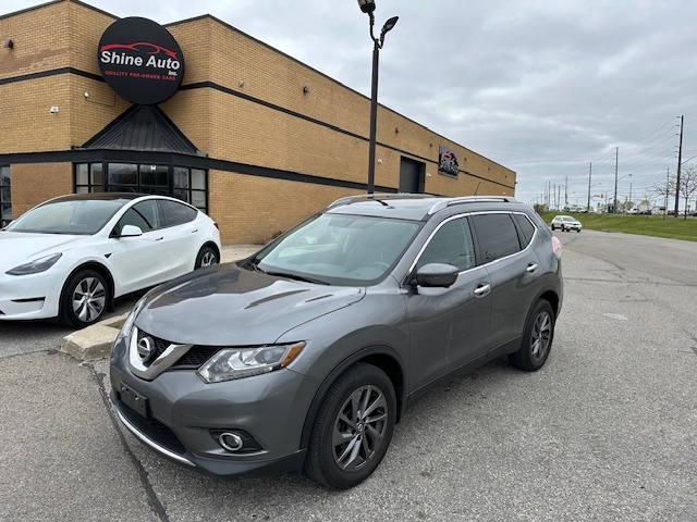 2016 Nissan Rogue SL AWD 1 OWNER NAVIGATION LEATHER ROOF
