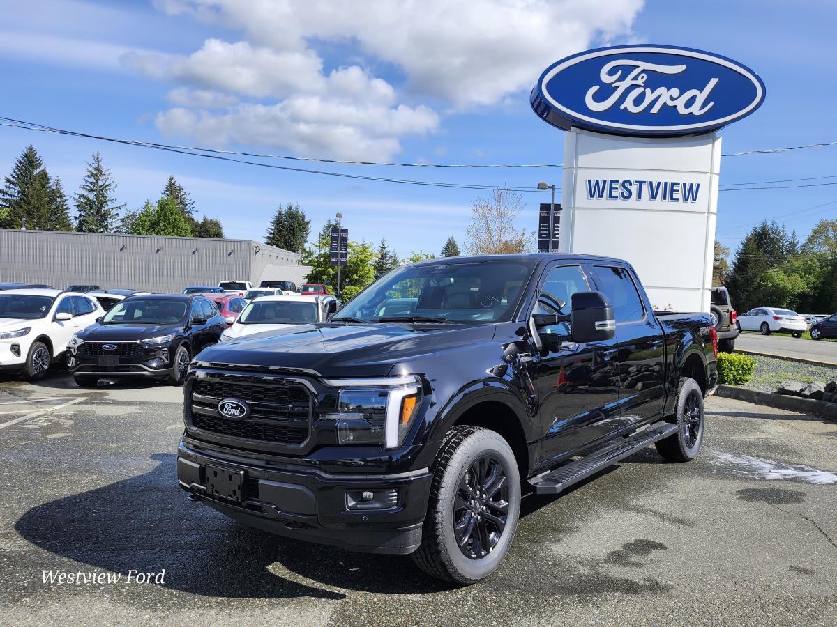 2025 Ford F-150 LARIAT 502A 3.5L 145WB BLACK APPEAR TOW/HAUL FX4