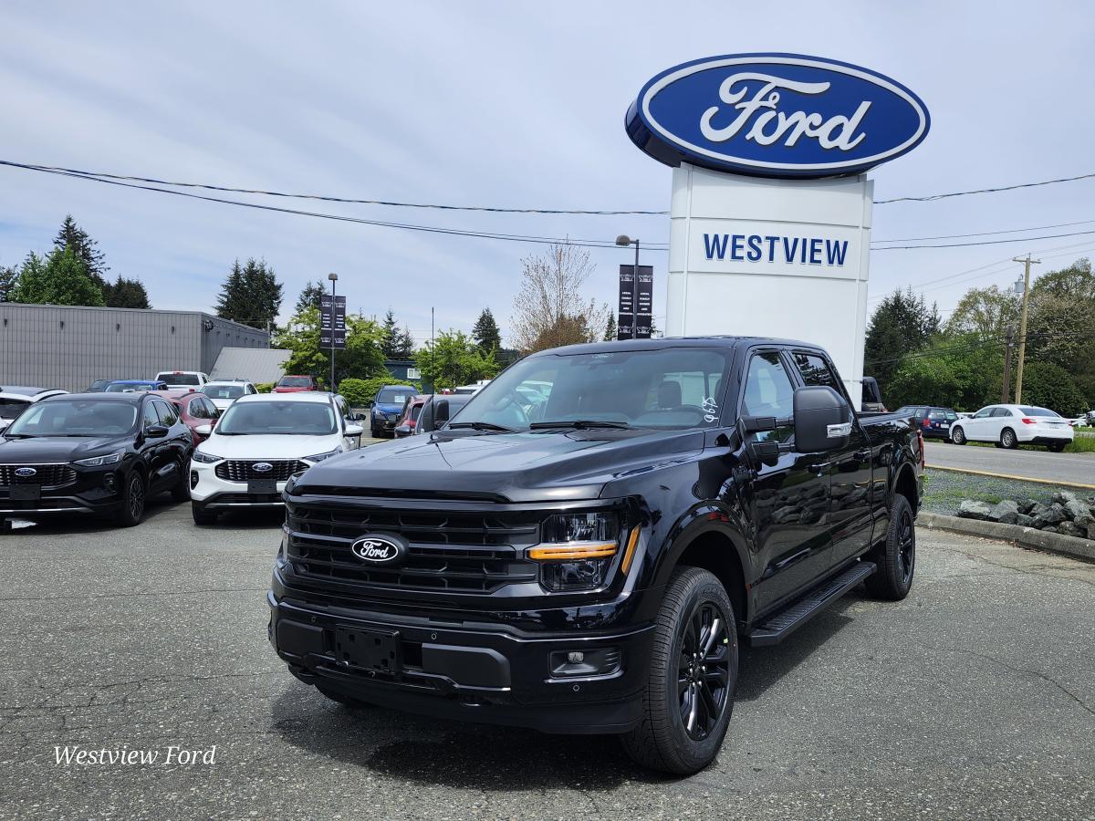 2025 Ford F-150 XLT 302A 3.5L 157WB BLACK APPEAR TOW/HAUL