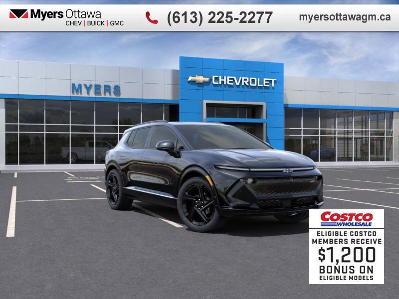 2025 Chevrolet Equinox EV RS  RSM SUNROOF, FWD, OVER 500 KM RANGE, IN STOCK 
