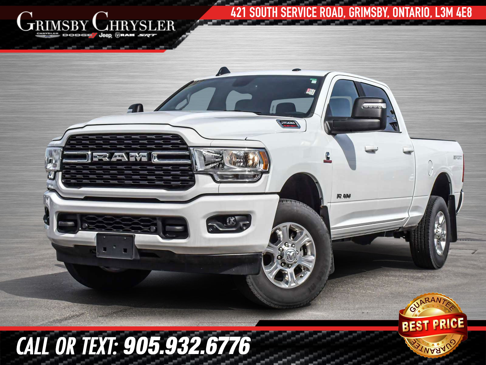 2024 Ram 2500 Big Horn CREW | HEATED BUCKET SEATS | SPORT APPEAR