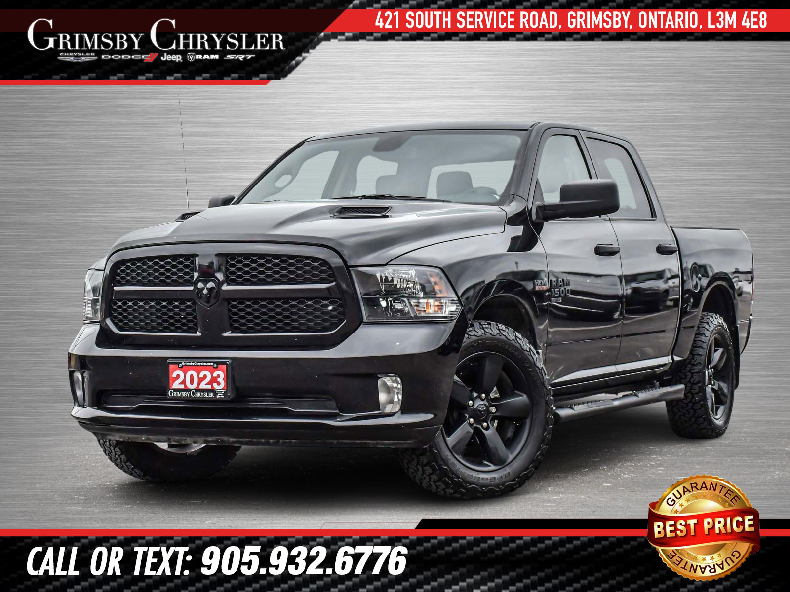 2023 Ram 1500 Classic Tradesman CREW | HEATED BUCKET SEATS | NIGHT | 3.9