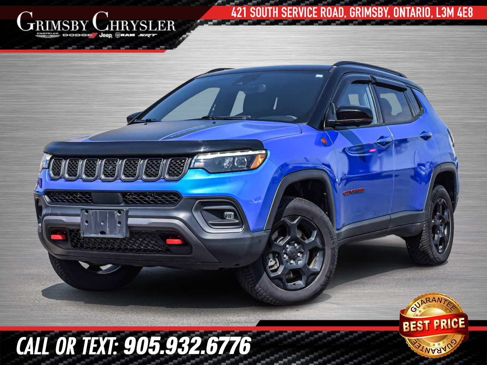 2023 Jeep Compass Trailhawk 2.0L TURBO | TRAILHAWK ELITE PKG | LEATH