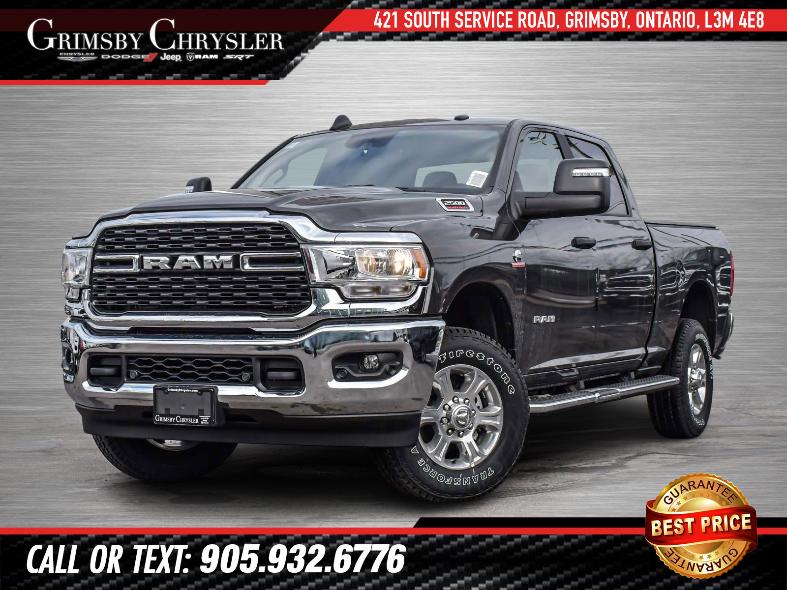 2024 Ram 2500 Big Horn Granite Crystal | 6.7L CUMMINS DIESEL | N