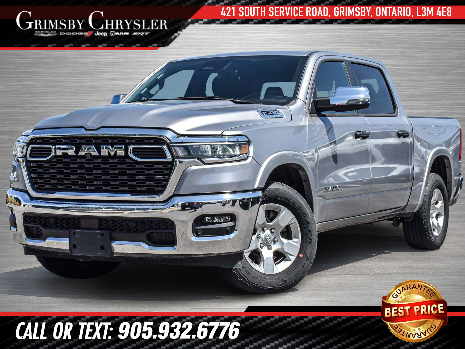 2025 Ram 1500 Big Horn BIG HORN CREW CAB, 3.6L V6, TRACTION CONT