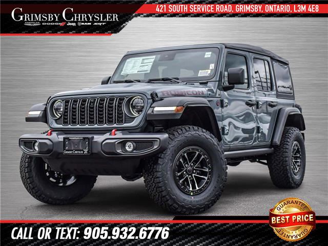 2025 Jeep Wrangler Rubicon RUBICON, XTREAM 35 INCH TIRE PACKAGE, SAFE