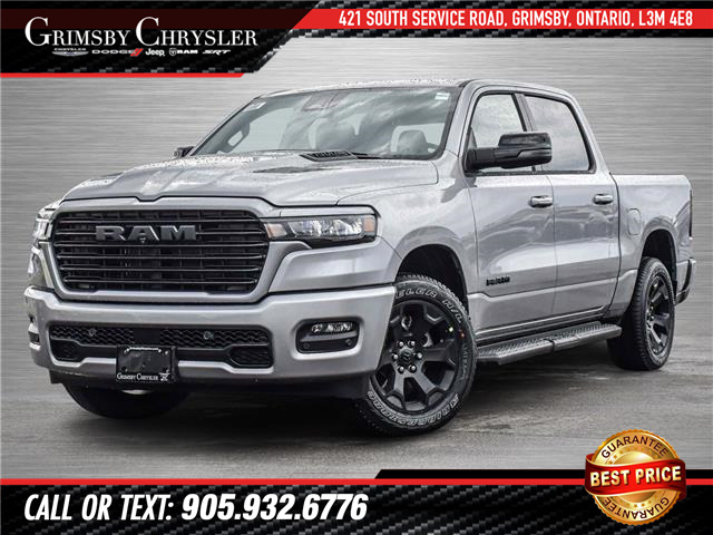 2025 Ram 1500 Sport SPORT EDITION, SPORT PERFORMANCE HOOD, BLACK