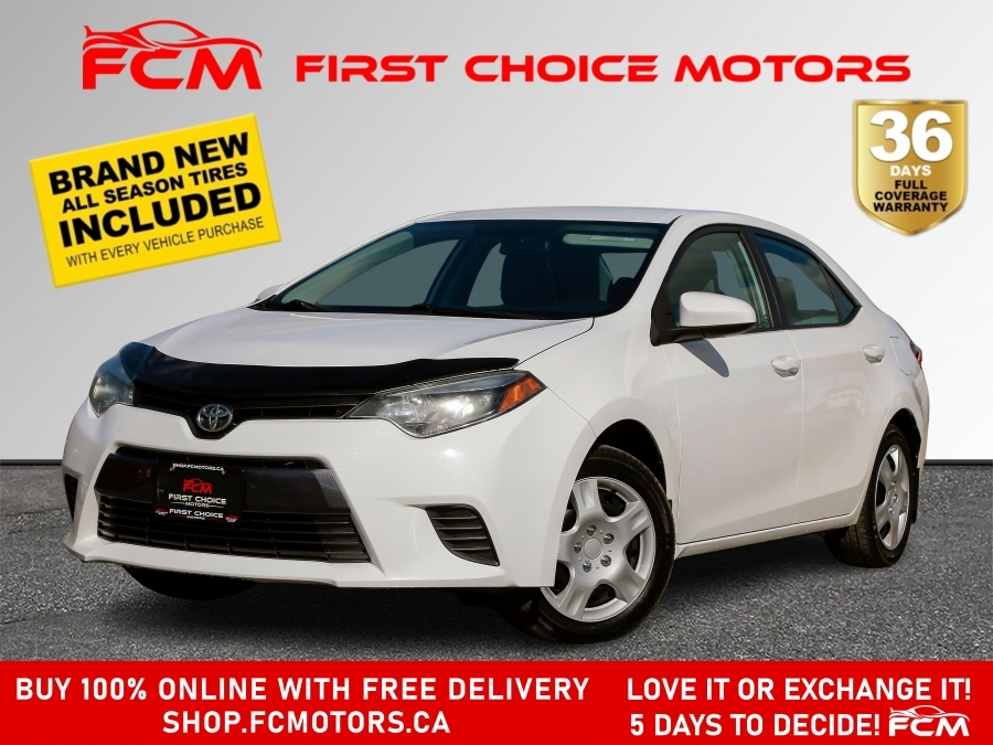 2016 Toyota Corolla LE ~AUTOMATIC, FULLY CERTIFIED WITH WARRANTY!!!!~