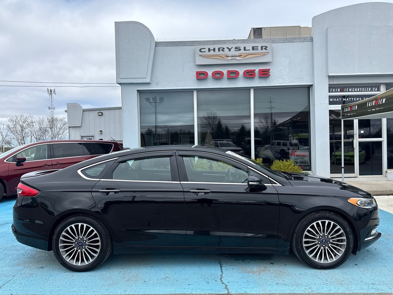 2018 Ford Fusion Titanium all-wheel-drive 
