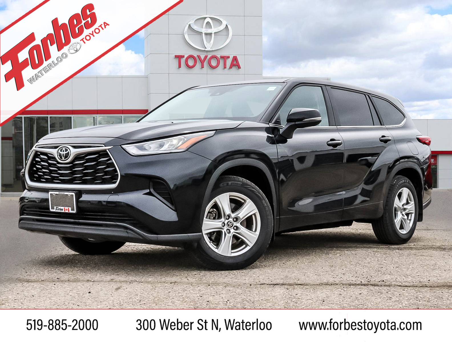 2023 Toyota Highlander LE 4WD 8 PASSANGER 