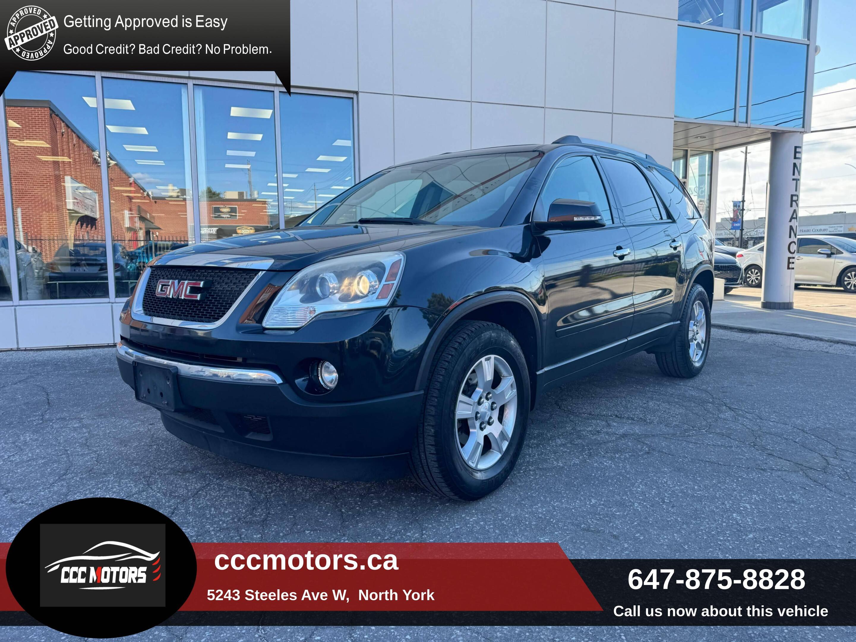 2011 GMC Acadia 4dr SLE 7 Seats AS-IS