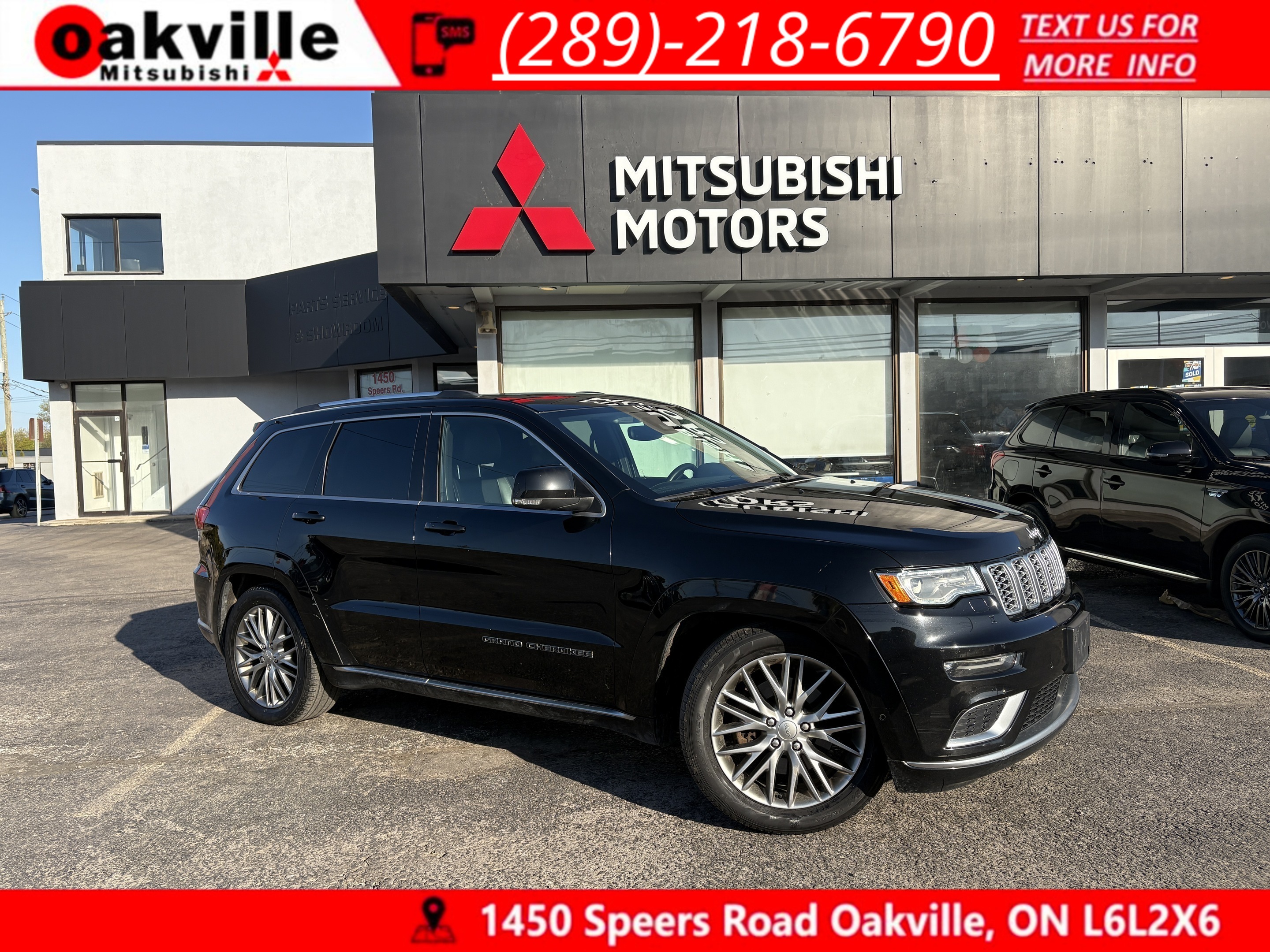 2018 Jeep Grand Cherokee SUMMIT | 4x4 | PANO | HTD/VNT SEATS | PANO 