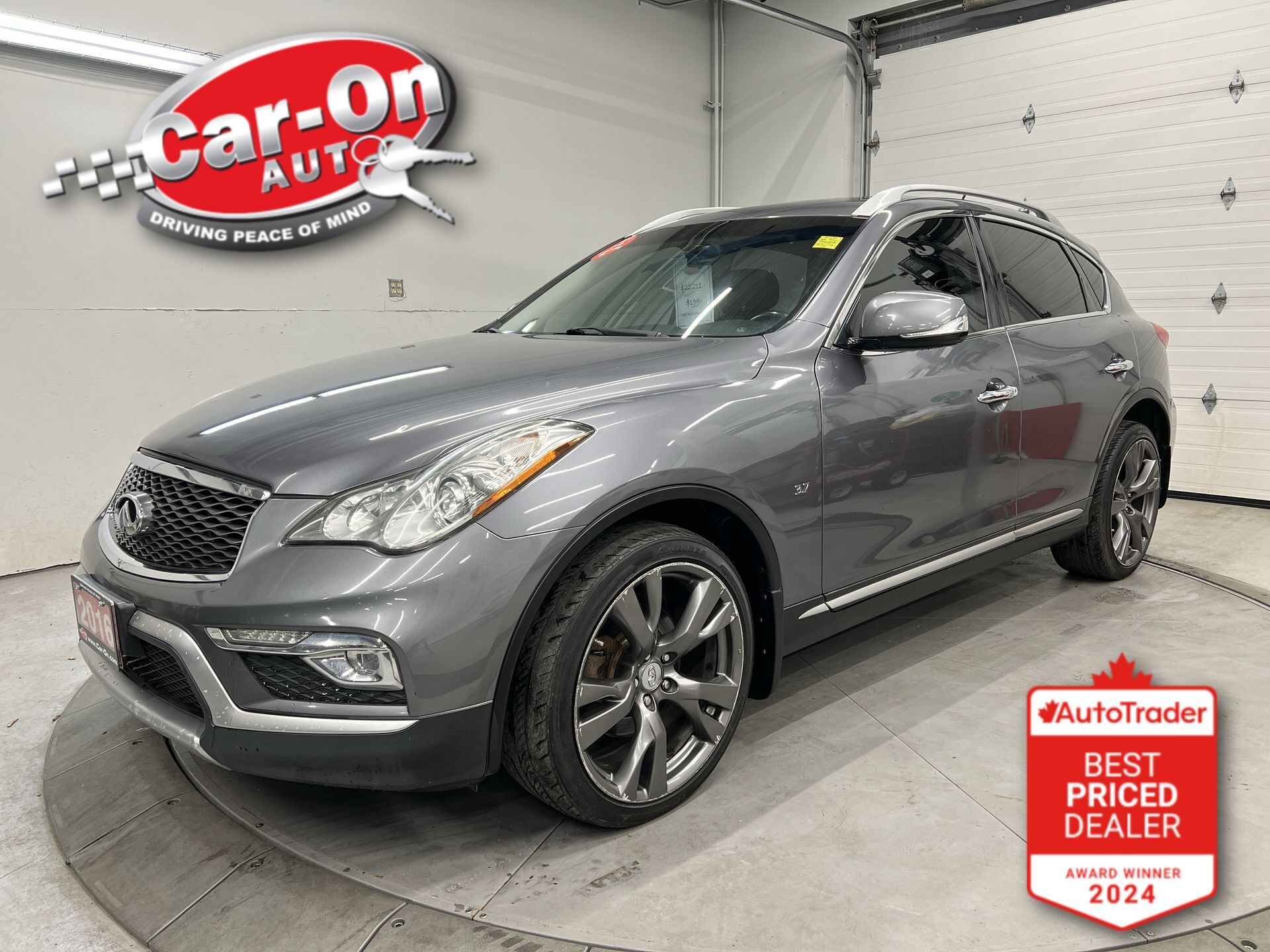 2016 Infiniti QX50 AWD | LOW KMS! | LEATHER | SUNROOF | 20IN ALLOYS