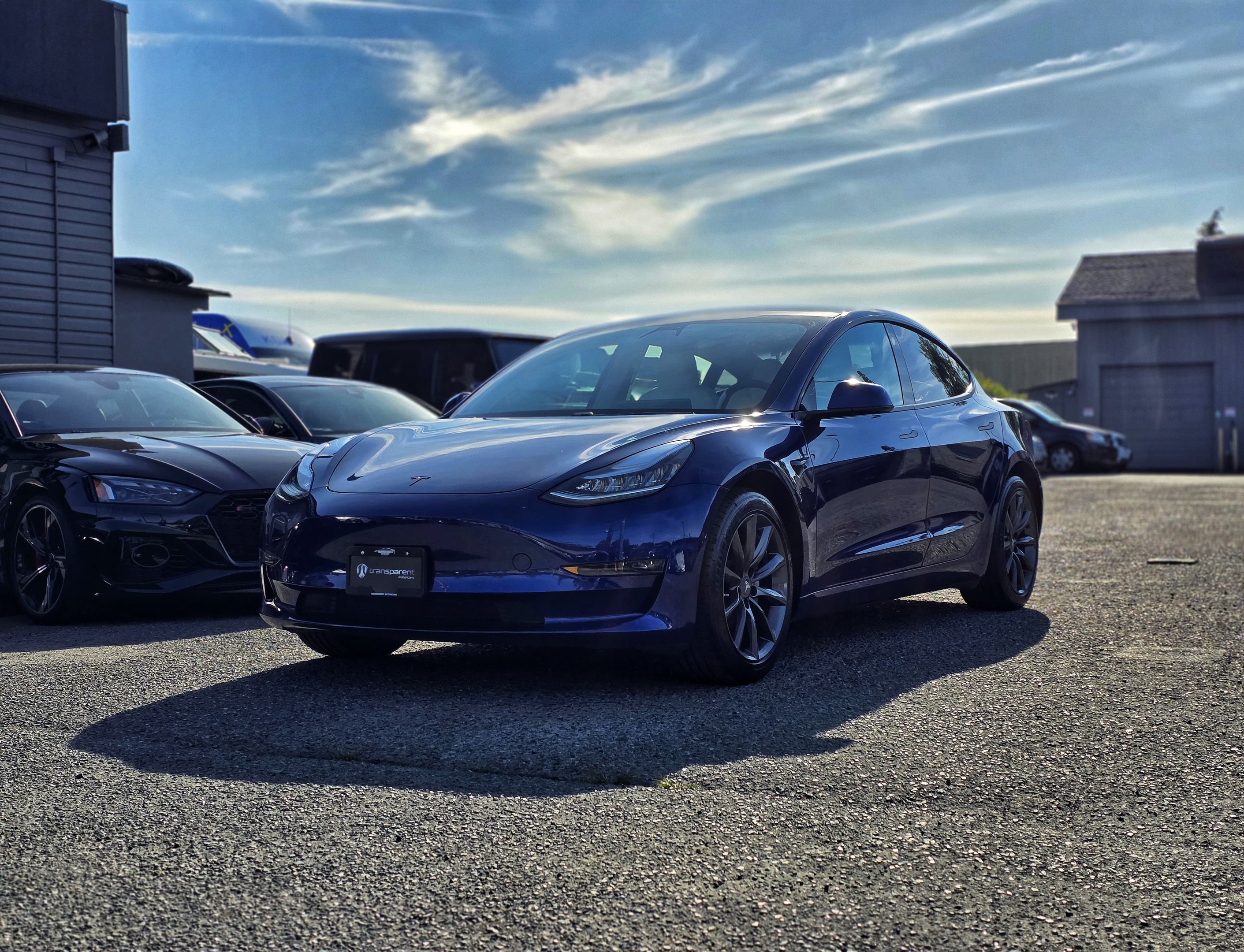 2020 Tesla Model 3 Clean Carfax/White Interior/Ambient Lighting/SR+/W