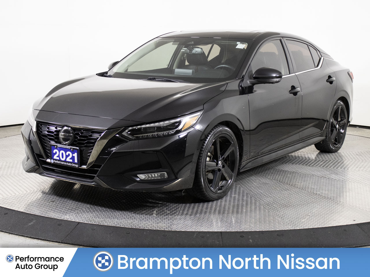 2021 Nissan Sentra SR PREMIUM CVT LEATHER ROOF APPLE CARPLAY CPO UNIT