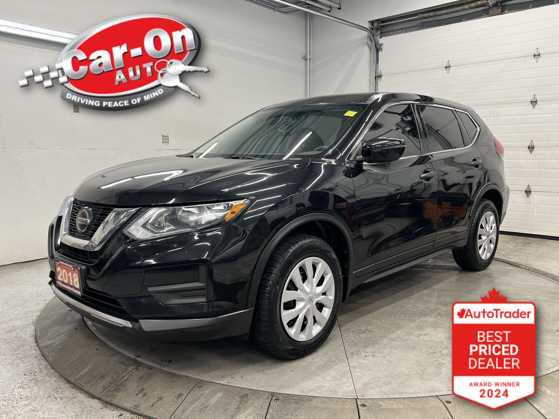 2018 Nissan Rogue AWD| LOW KMS| HTD SEATS| CARPLAY| REAR CAM