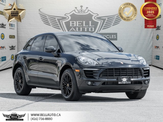 2017 Porsche Macan AWD, NAVI, PANO, BACKUPCAM, B.SPOT, LANEDEPARTURE