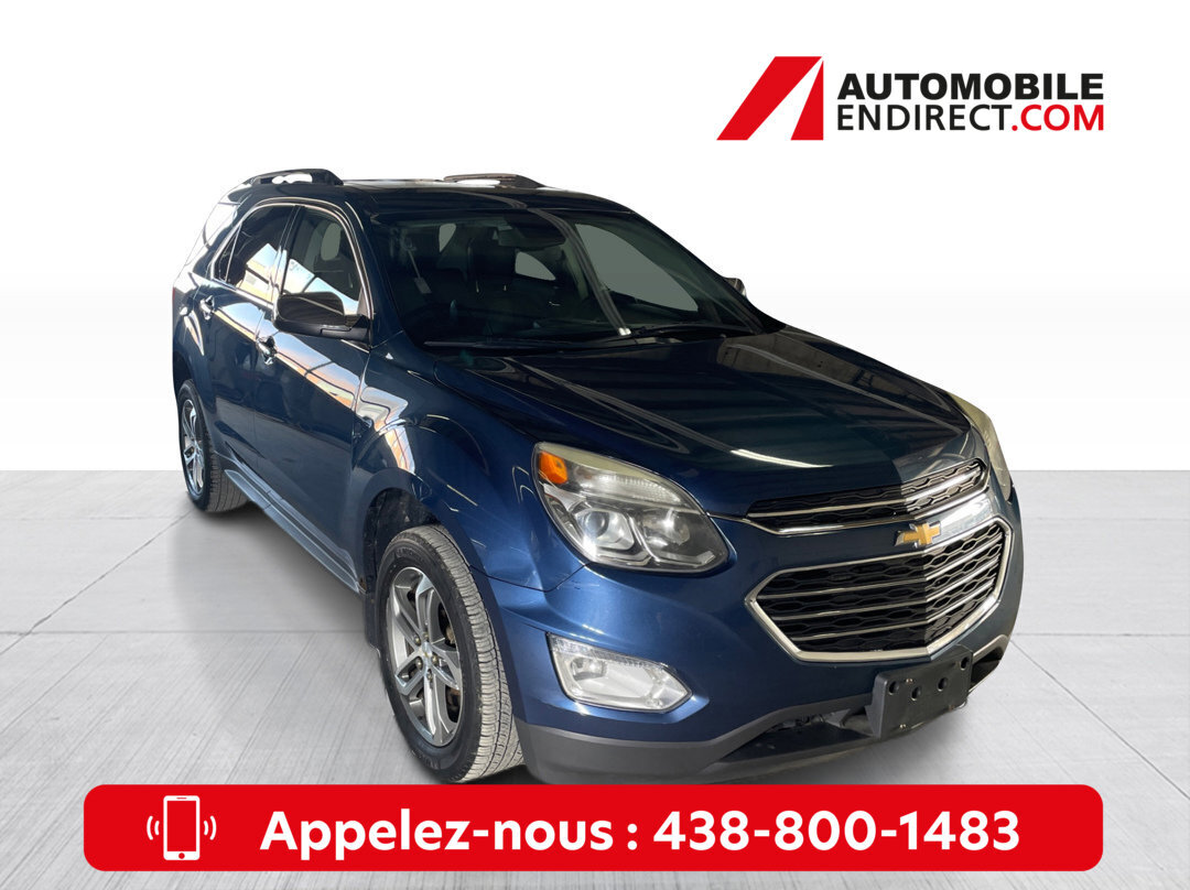 2017 Chevrolet Equinox Premier AWD Mags Cuir Toit Sièges Chauffants