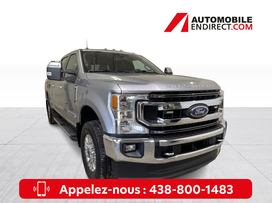 2020 Ford F-250 XLT Crew Cab 6.7 AWD Mags Sièges chauffants Caméra