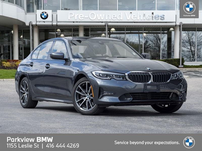2021 BMW 330I  AWD CPO DRIVR.ASST CARPLAY LED REARCAM 18"