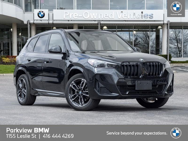 2024 BMW X1 AWD CPO MSPORT NAV HKSOUND HUD 19" REARCAM DRIVR.A