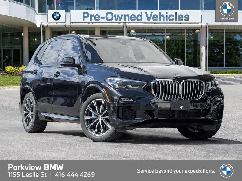 2021 BMW X5 AWD CPO MSPORT 20" HUD DRIVR.ASST LED CARPLAY REAR