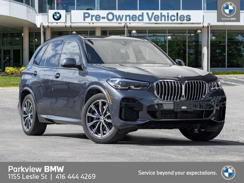 2022 BMW X5 AWD CPO MSPORT NAV TOW.PAK HUD PARK.ASST 20"