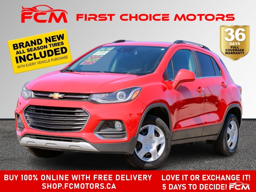 2017 Chevrolet Trax PREMIER ~AUTOMATIC, FULLY CERTIFIED WITH WARRANTY!