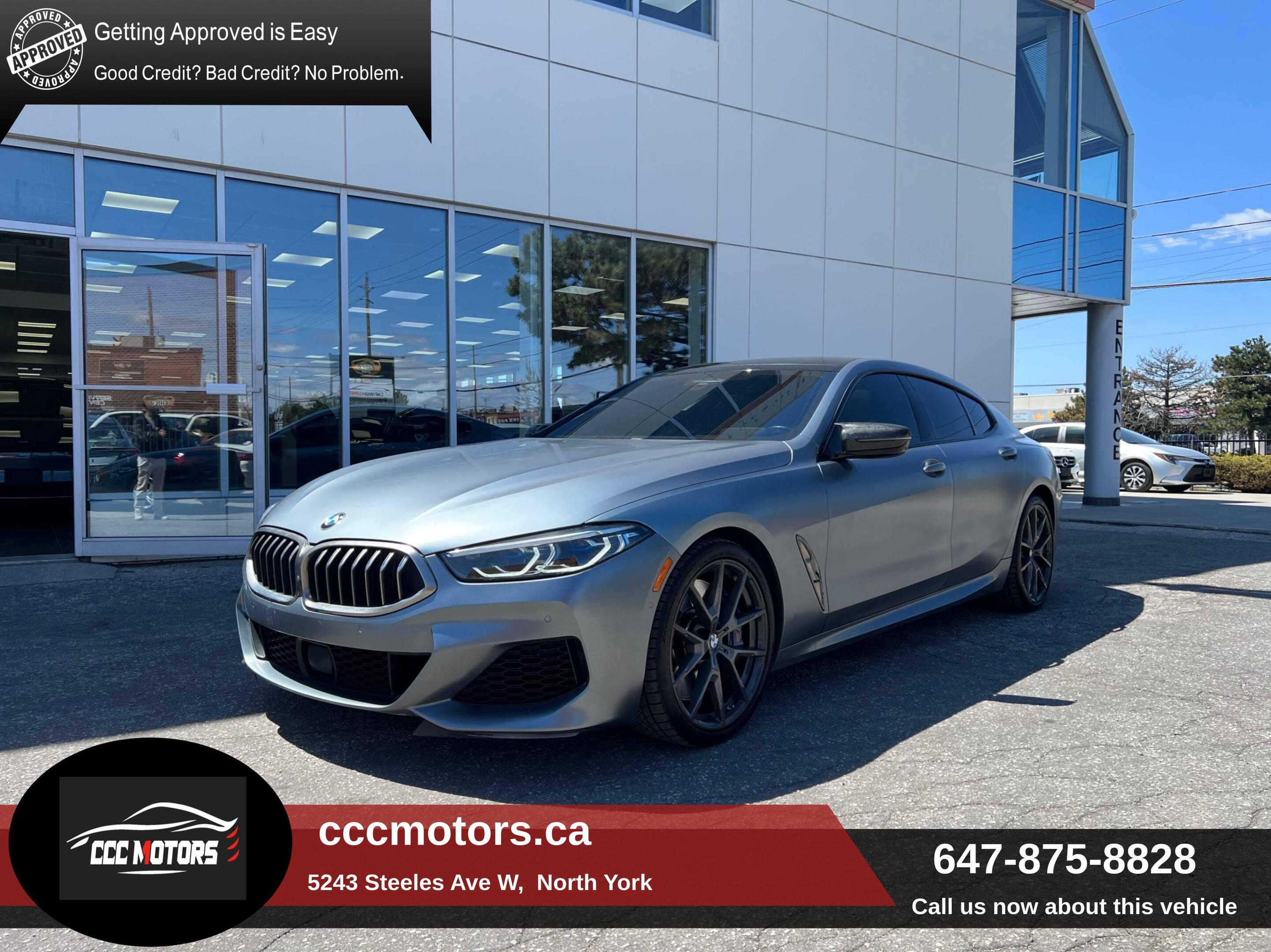 2020 BMW 8 Series M850i xDrive GC ACC/FROZEN GREY/Laser light/B&W SO