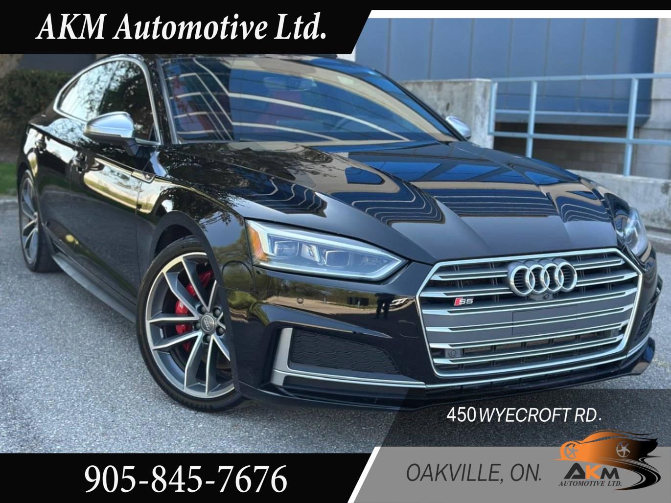 2018 Audi S5 Sportback 3.0 TFSI quattro Progressiv tiptronic, Certified