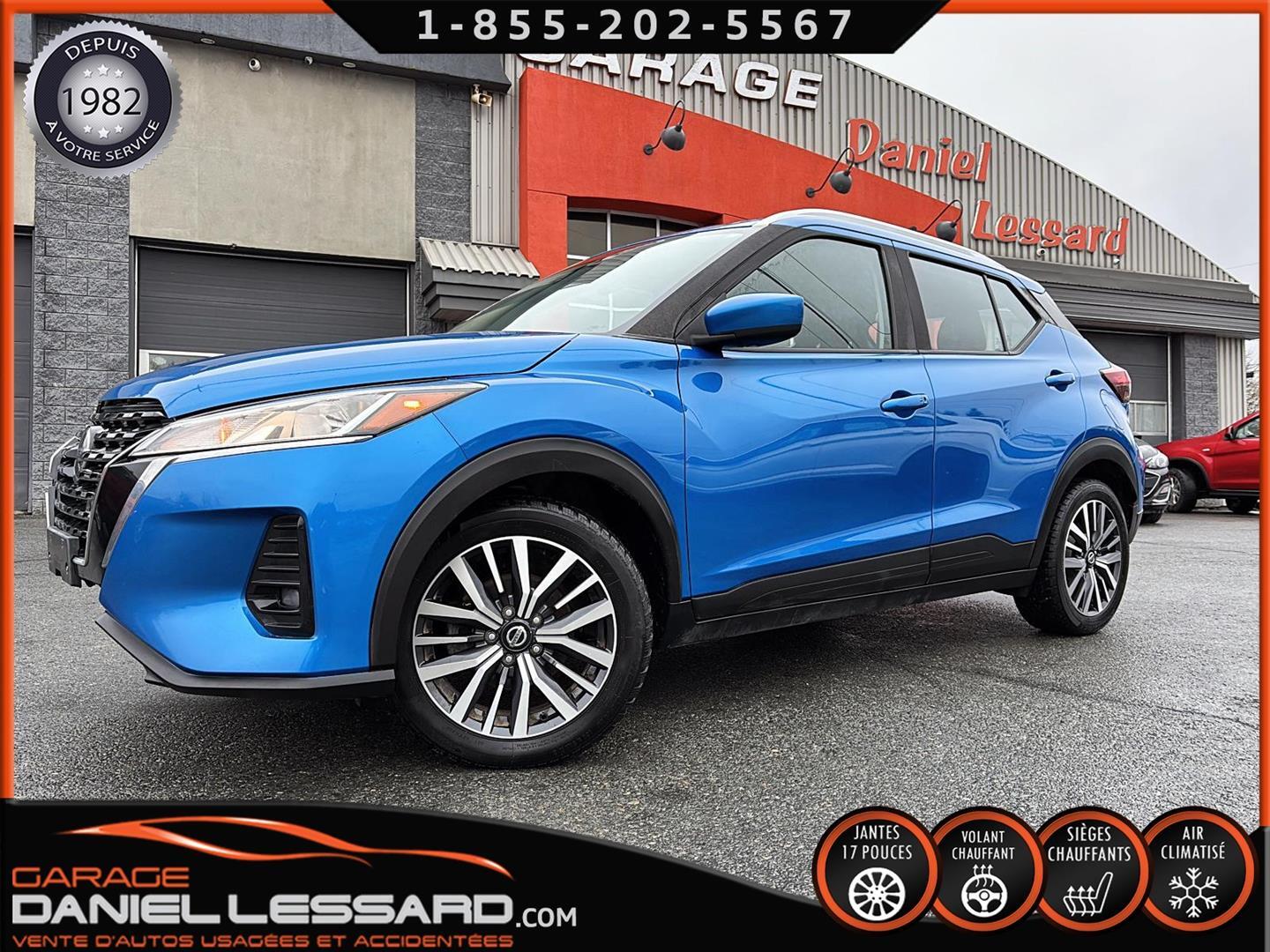 2021 Nissan Kicks SV FWD SIÈGES ET VOLANT CHAUFFANT MAG 17 A/C