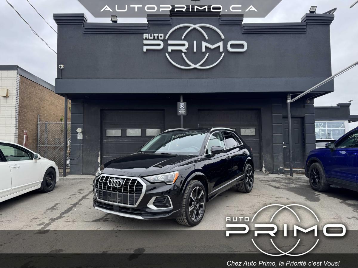 2021 Audi Q3 Progressiv AWD Cuir Toit Pano Carplay Cam BT Mags