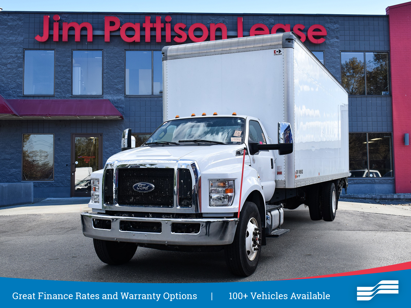 2022 Ford Super Duty F-750 Straight Frame Reg Cab Cube Van