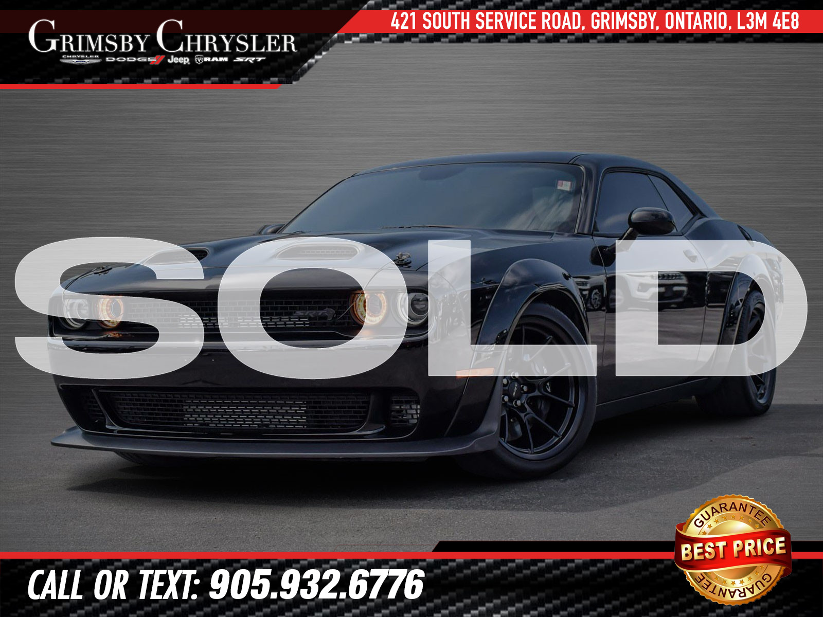 2022 Dodge Challenger SRT Hellcat SOLD BY KYLE - THANK YOU!!