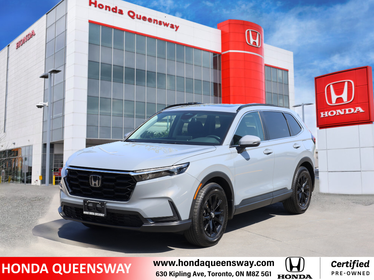 2023 Honda CR-V Sport-B AWD|CPO| 1 OWNER| OFF LEASE| LOW KM'S