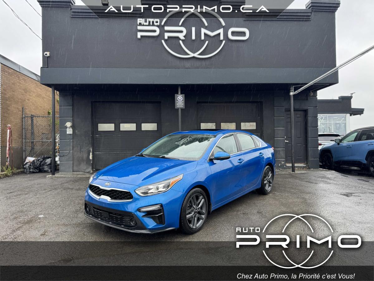 2021 Kia Forte EX+ Auto Toit Carplay GPS Nav Cam Bluetooth Mags