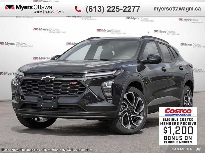 2025 Chevrolet Trax 2RS  2RS, SUNROOF PKG, TRIPLE BLACK 