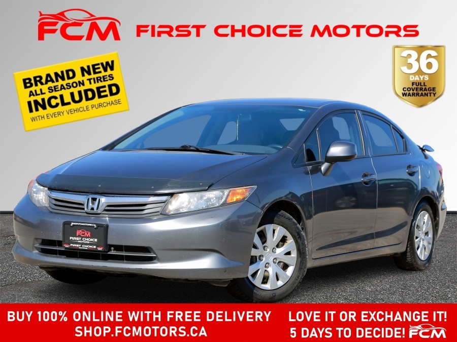 2012 Honda Civic LX ~AUTOMATIC, FULLY CERTIFIED WITH WARRANTY!!!!~