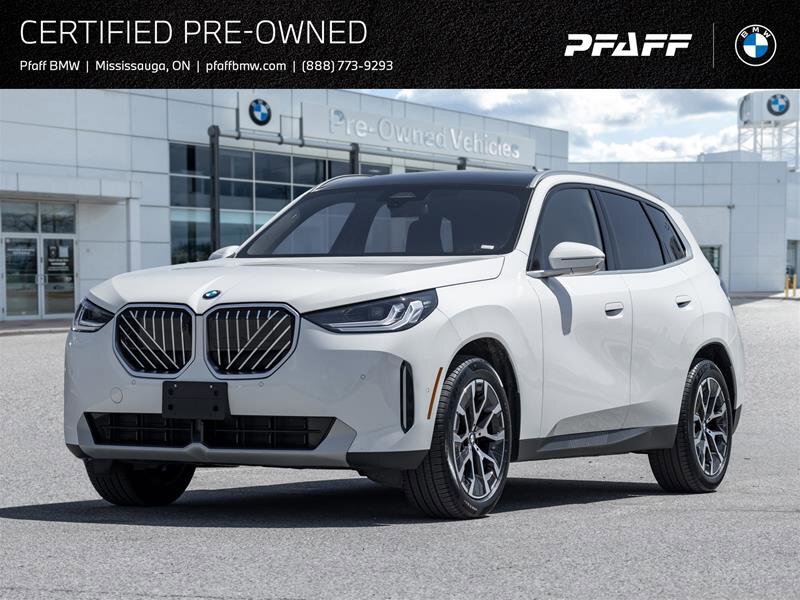 2025 BMW X3 30 xDrive/Premium/CleanCarfax/ServiceRecs/OneOwner