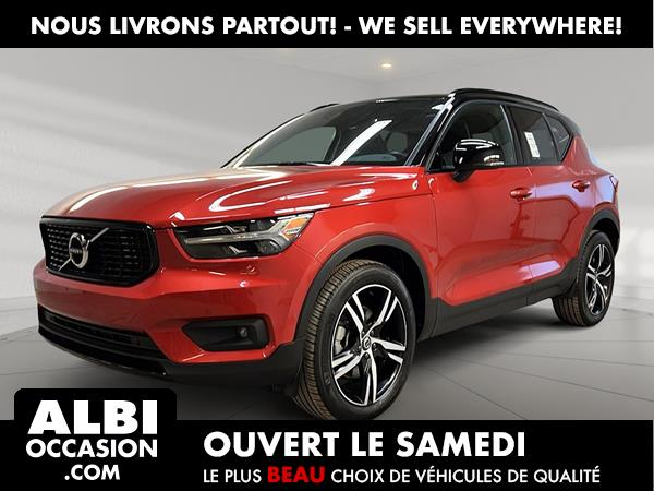 2021 Volvo XC40 T5 R-DESIGN CUIR TOIT PANO NAV 4RM