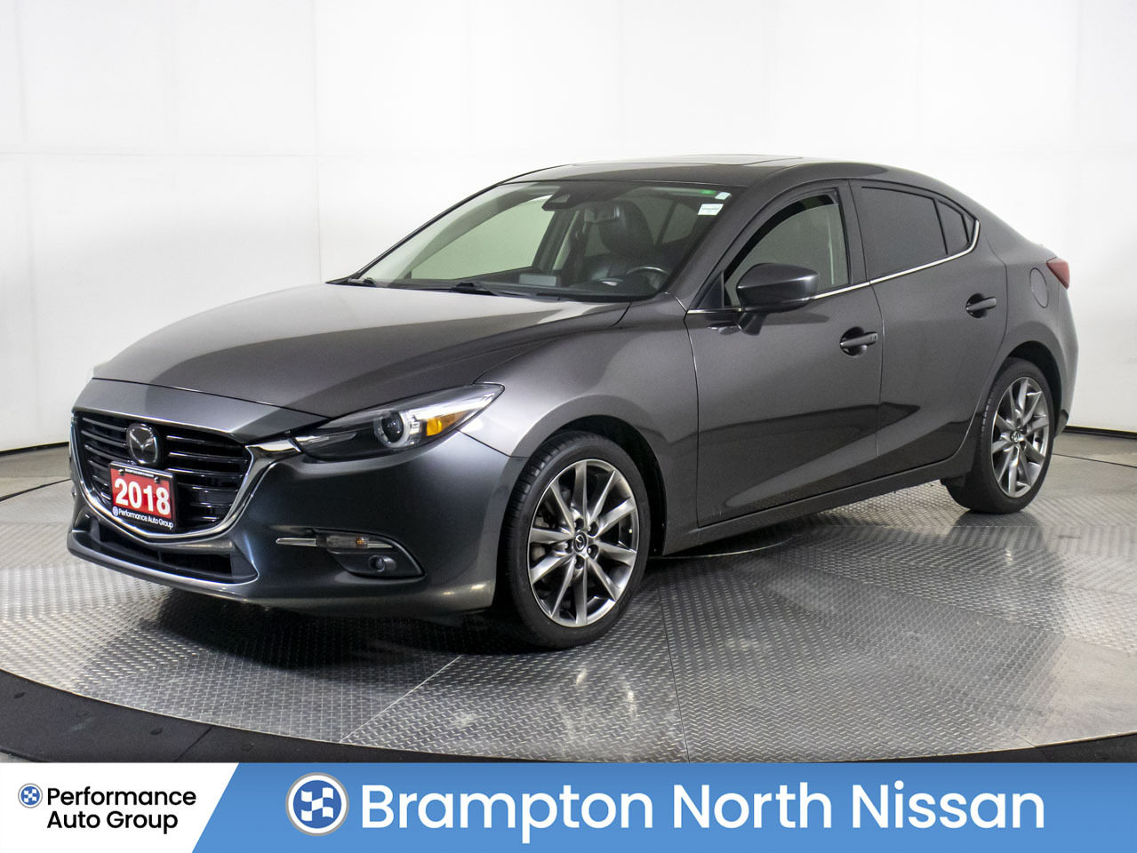 2018 Mazda Mazda3 GT 6 SPD MANUAL ONLY 84KS ACCIDENT FREE LEATHER 