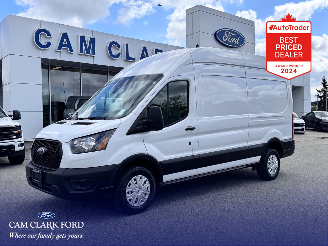 2023 Ford Transit Cargo Van | High Roof | Low KM | Ready for Work